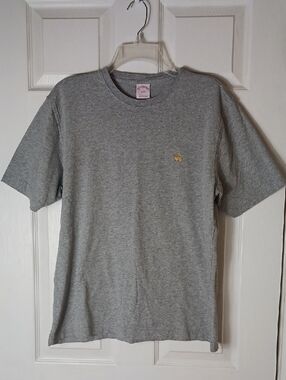 Brooks Bothers Short Sleeve T Shirt Logo Classic Cotton Preppy Size L